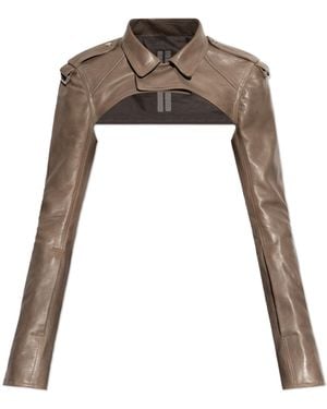 Rick Owens Short Jacket - White