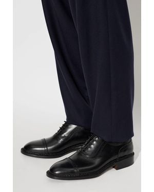 Kiton Leather Shoes - Blue