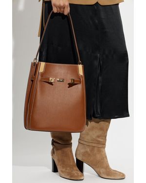 Tory Burch Leather Bag "Lee" - Black