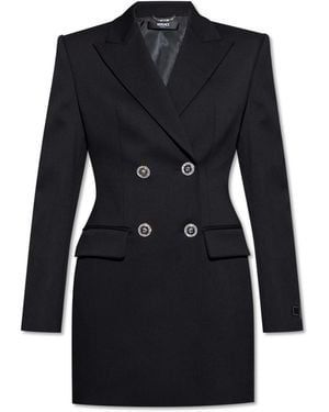 Versace Dress With Back Cut-Out - Black