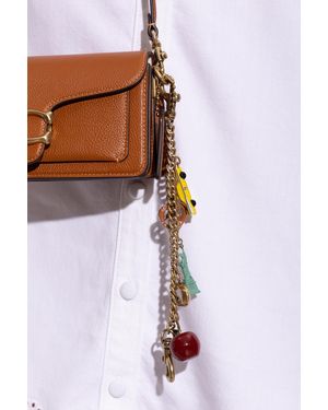 COACH Keychain With Charms - Multicolor