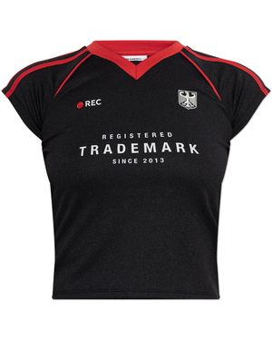 Vetements T-Shirt With Print - Black
