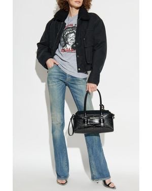 DSquared² "Medium Waist Flare" Jeans - Blue