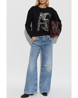 AllSaints "Linx Pippa" Sweatshirt - Blue