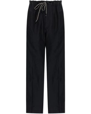 Maison Margiela Wide-Leg Trousers - Black