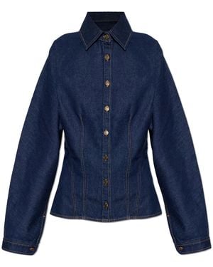 Agolde "Devon" Shirt - Blue