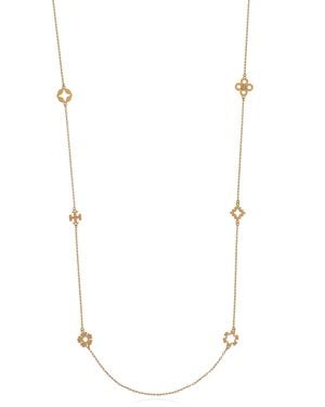 Tory Burch Necklace Kira - Grey