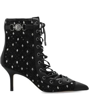 Kurt Geiger Heeled Ankle Boots "Mansion Corset" - Black