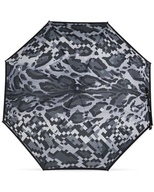 Moschino Folding Umbrella - Gray