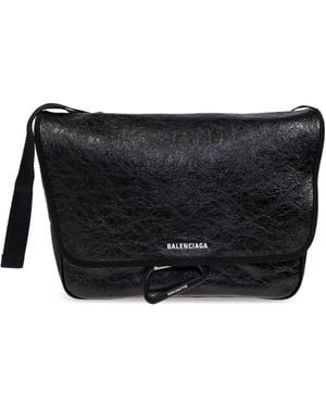 Balenciaga Shoulder Bag "Explorer" - Black