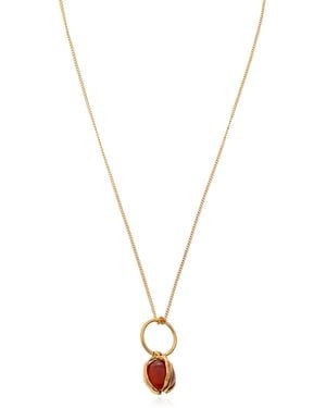 Jil Sander Necklace With Pendant - Metallic