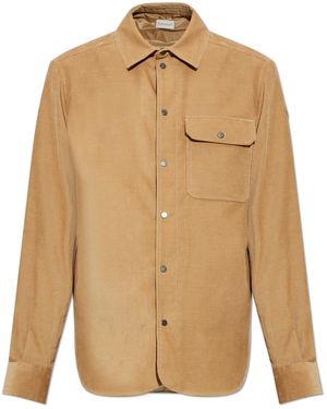 Moncler Corduroy Shirt - Natural