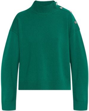 Versace Wool Jumper - Green