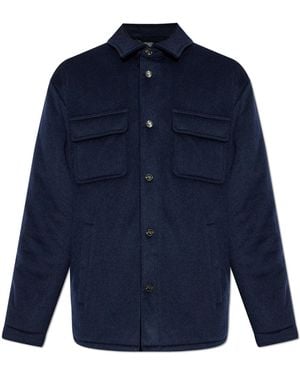 Etro Cashmere Insulated Jacket - Blue