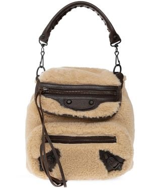 Balenciaga 'Le City Mini' Backpack - Natural
