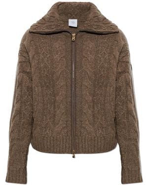 Bogner 'Lotta' Wool Cardigan - Brown
