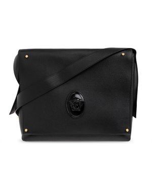 Versace Leather Bag - Black