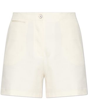 Jil Sander Shorts With Pockets - White