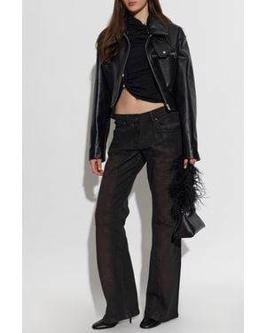 JW Anderson Leather Jacket - Black