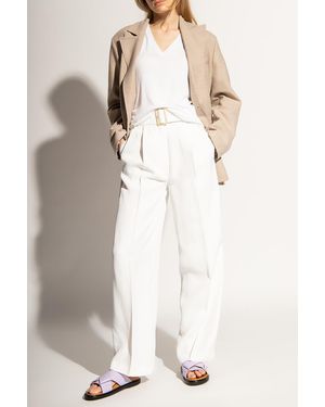 Rag & Bone Hudson Ribbed - Panel Tee - White