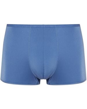 Hom Boxers From The "Plume" Collection - Blue