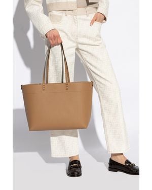 Fendi Bag Roll Medium Type Shopper - White