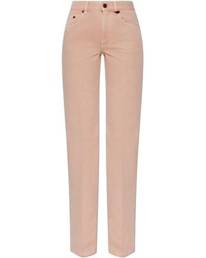 Chloé Straight-Leg Jeans - White