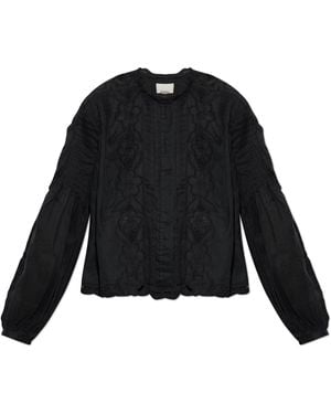 Isabel Marant Top 'Rubra' - Black