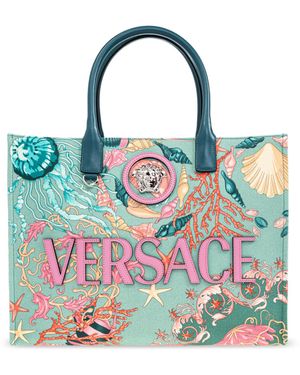 Versace Shopper Type Bag - Blue