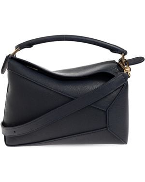 Loewe Puzzle Edge Small Bag - Blue
