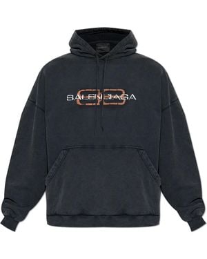Balenciaga Hoodie - Blue