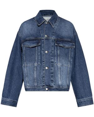 Studio Nicholson 'Stein' Denim Jacket - Blue
