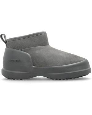 Moon Boot Mezzaluna Low' Snow Boots - Grey