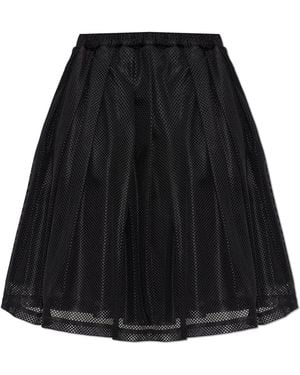Comme des Garçons Skirt With Fringes - Black