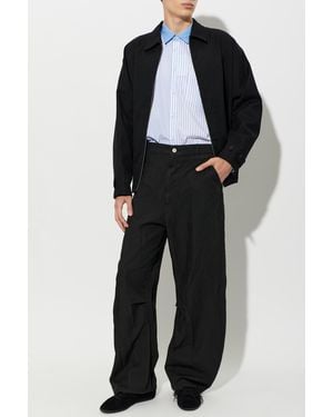 Comme des Garçons Wide-Leg Pants - Black