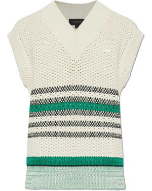 LACOSTE RUNWAY Vest With Logo - Green