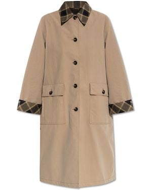 Paul Smith Coat With Pockets - Natural