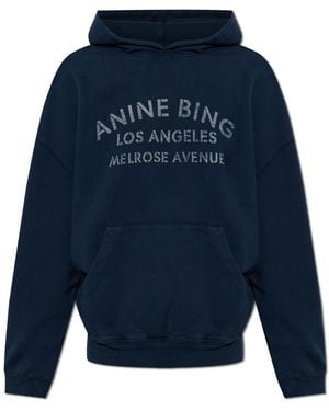 Anine Bing "Harvey" Sweatshirt - Blue
