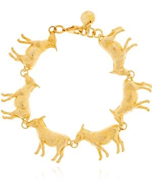 Jacquemus Brass Bracelet - Metallic