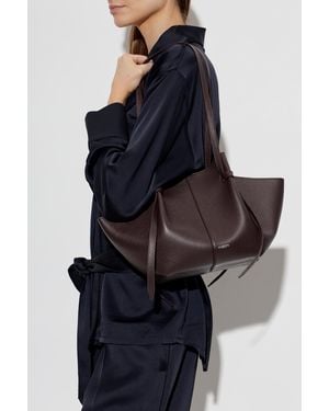 Yuzefi Leather Bag 'Mochi' - Blue