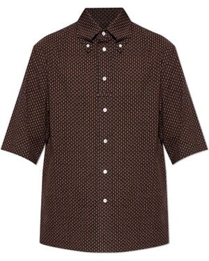 Lemaire Cotton Shirt - Brown