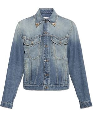 Versace Shirt With Pocket - Blue