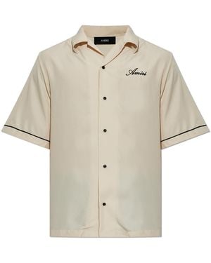 Amiri Short Sleeve Shirt - Natural