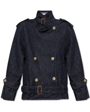 Self-Portrait Denim Jackets - Blue