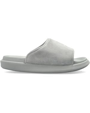 Y-3 Flip-Flops With Logo - Grey