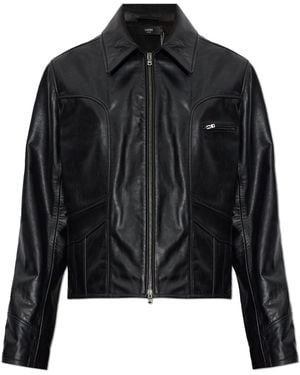 Amiri Leather Jacket - Black