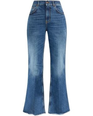 Tory Burch Flared Leg Jeans - Blue