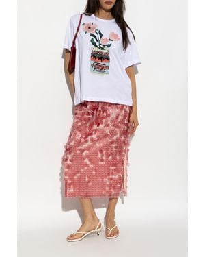Munthe T-Shirt 'Balwin' - Red