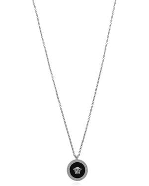 Versace Necklace With Pendant - Metallic
