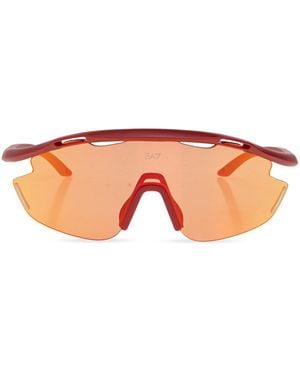 EA7 Sports Sunglasses With Shield Lens - Pink